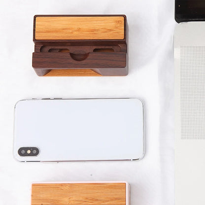 Wooden Cellphone Amplifier Stand