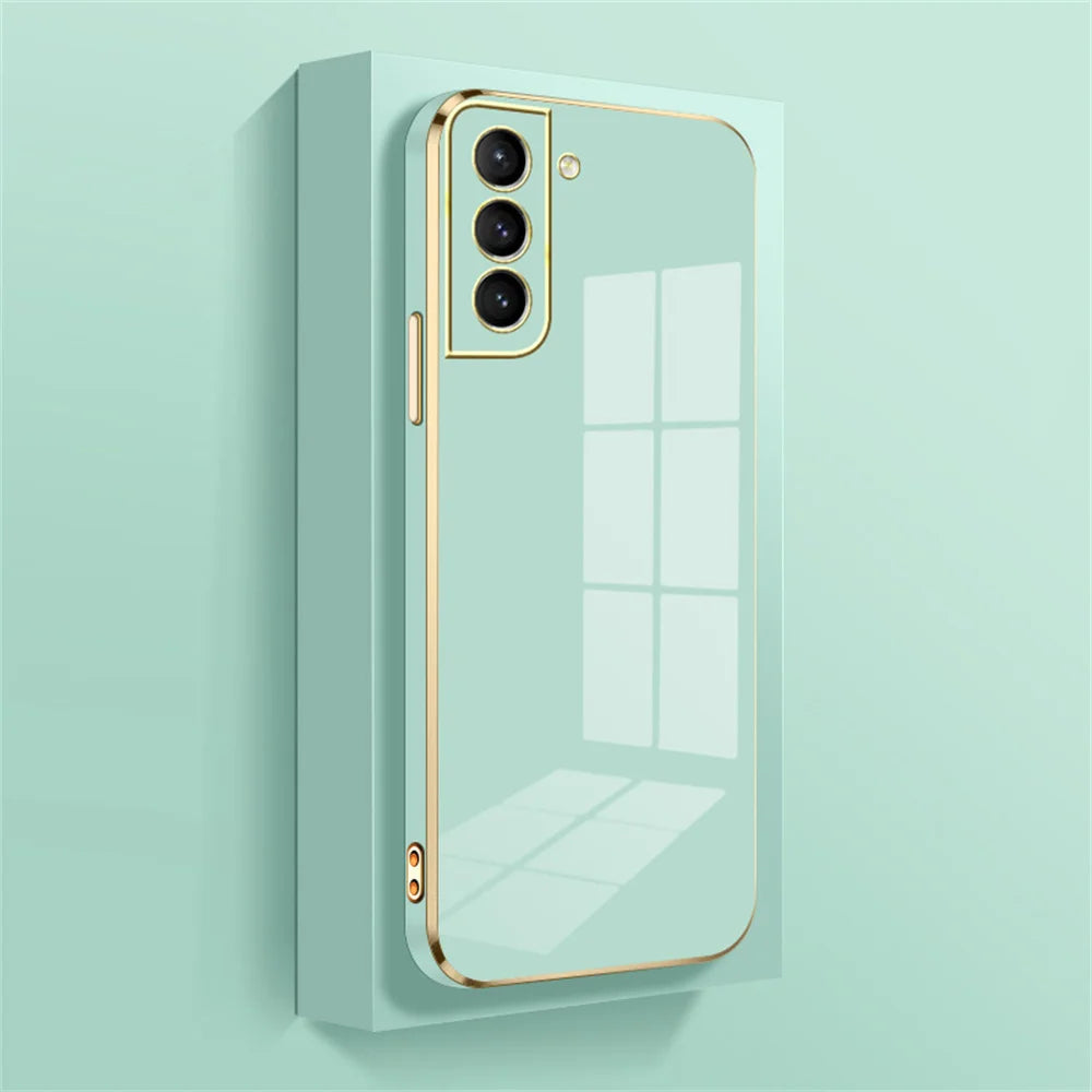 Luxury Plating Square Phone Case